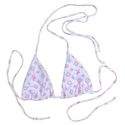 OG COCAINE SLIM PINK BIKINI TOP
