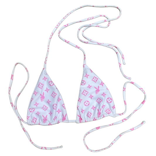 OG COCAINE SLIM PINK BIKINI TOP