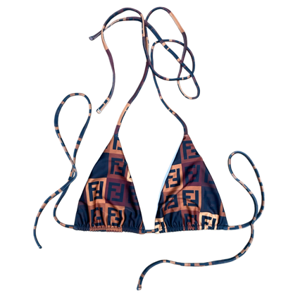 STAX BROWN BIKINI TOP