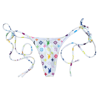 OG COCAINE SLIM WHT BIKINI BOTTOM