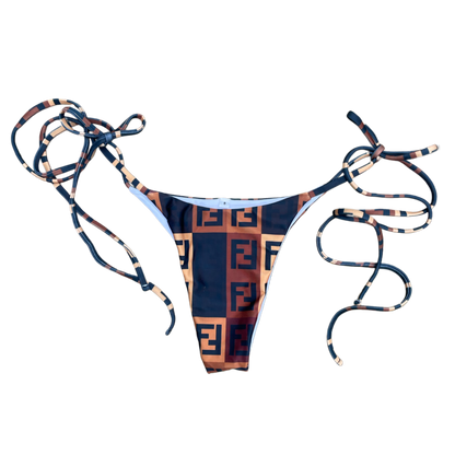 STAX BROWN BIKINI BOTTOM