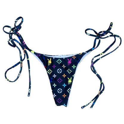 OG COCAINE SLIM BLK BIKINI BOTTOM